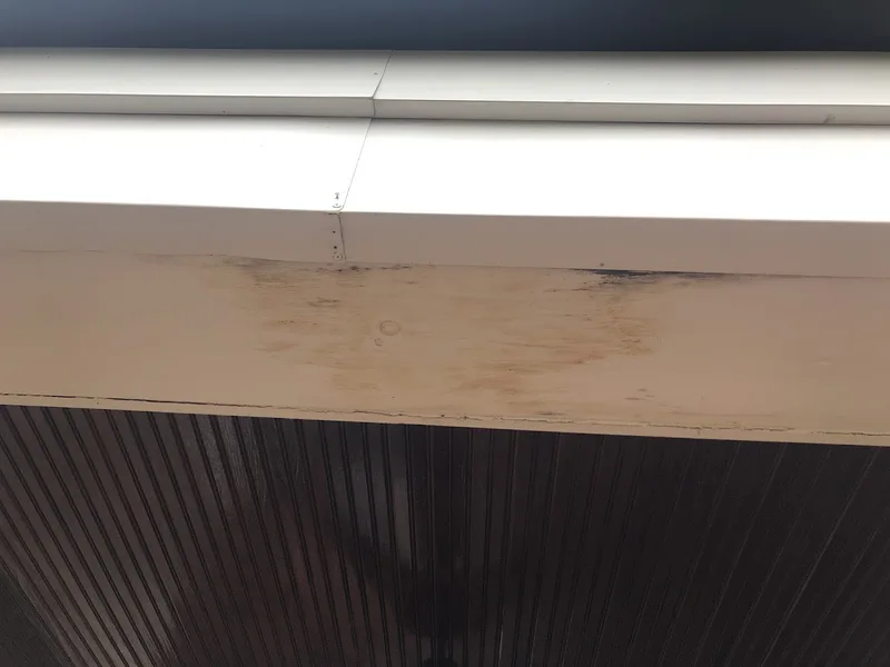 Close-up of Gutter Cleaning work by Roof & Nail in Southaven